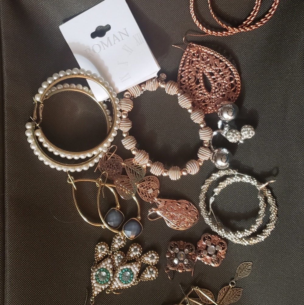 Lot of new and slightly used jewelry